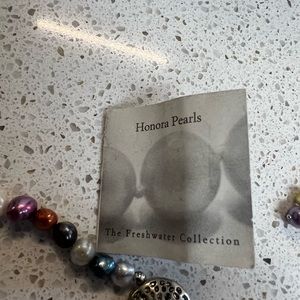 Honora | Jewelry | Long Strand Honora Of Multi Colored Genuine Pearls ...